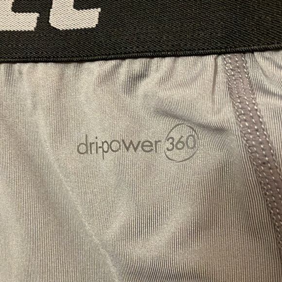 NWT Russell Athletic Compression Pant Grey Boys 10/12 Dri Power 360 - Picture 3 of 6